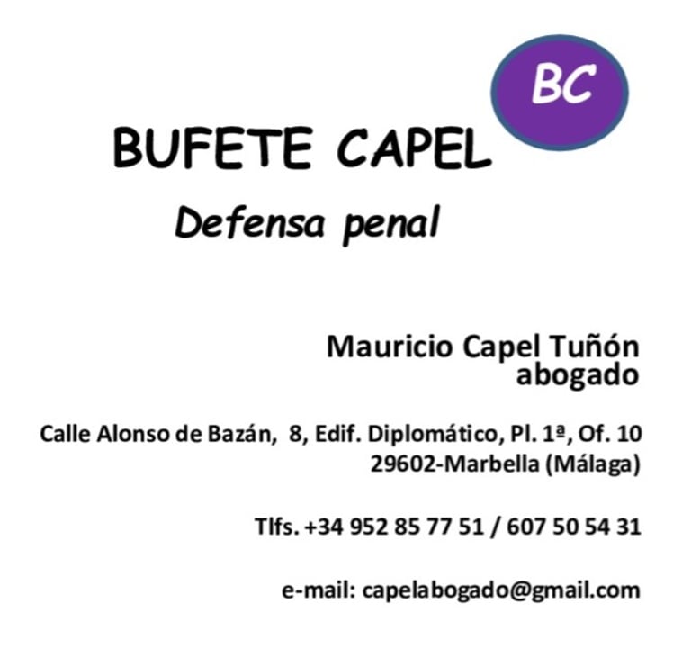 ABOGADO PENALISTA EN MARBELLA | DEFENSA PENAL EFICAZ Y PERSONALIZADA | BUFETE CAPEL logo