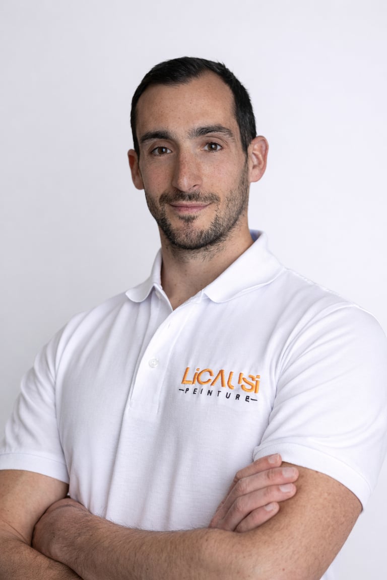 Salvatore Licausi, artisan peintre à Fréjus, Raphaël pour des finitions haut de gamme