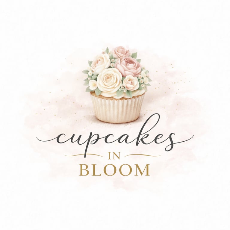 Cupcakes in Bloom logo