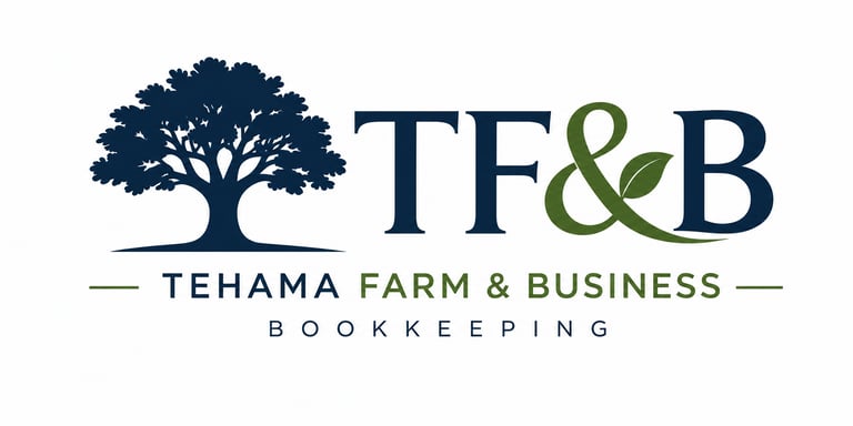 Tehama Farm & Business Bookkeeping logo