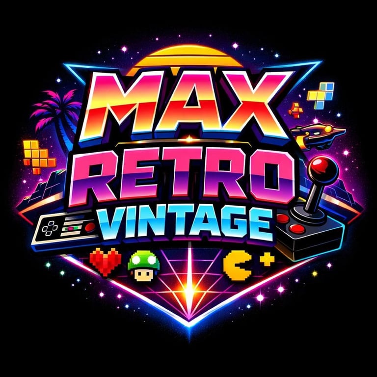 MAXRETROVINTAGE RETROGAMING ET JOUETS VINTAGE logo