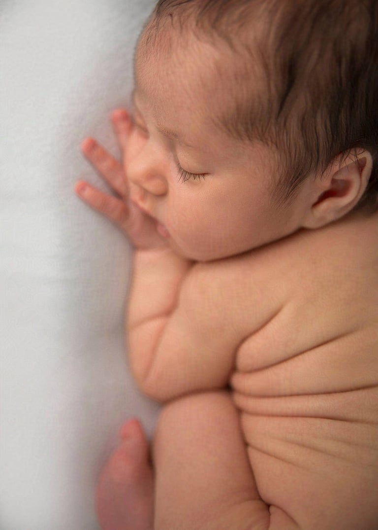 Artystyczna sesja noworodkowa Bielsko-Biała – studio Joanna Sordyl.