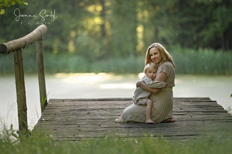 Fotograf rodzinny Andrychów autentyczne emocje na zdjęciach.