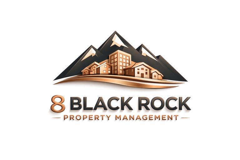 8 Black Rock Property Management logo