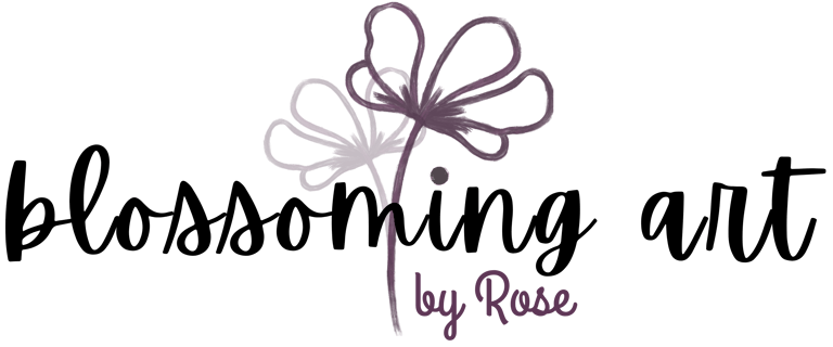 Blossoming Art By Rose logo
