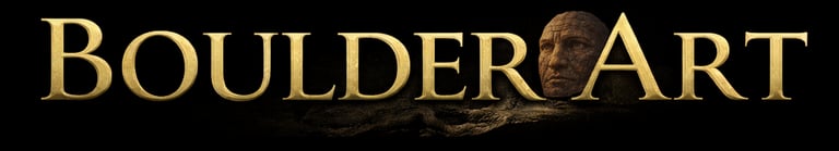 Boulder Art - Rock Carvings, Monuments, Sculptures, Artwork Collection logo