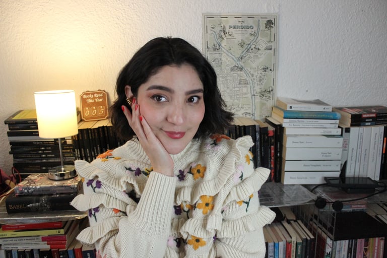 Andrea Moreno creadora de contenido literario mexicana, 2026. 