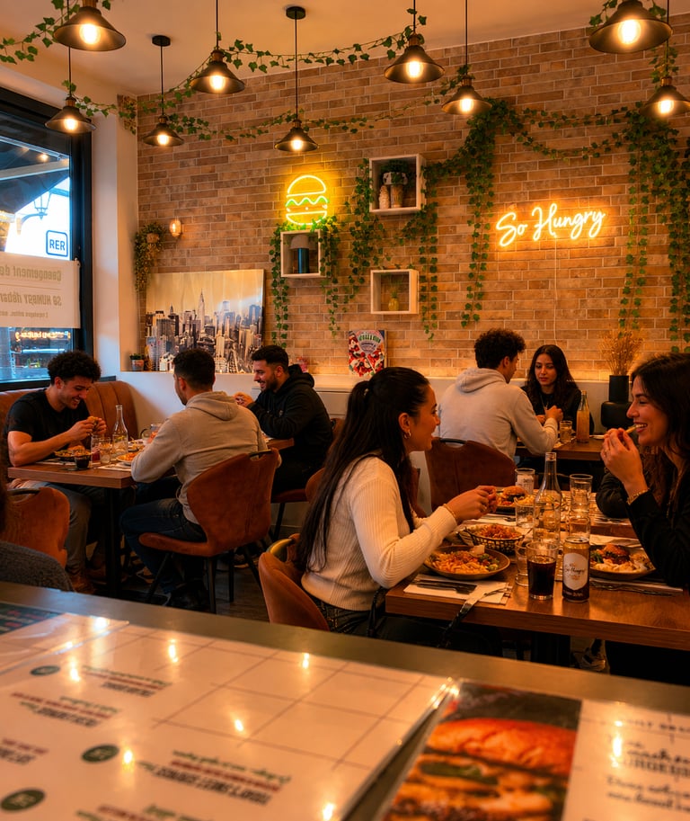 ambiance du restaurant so hungry