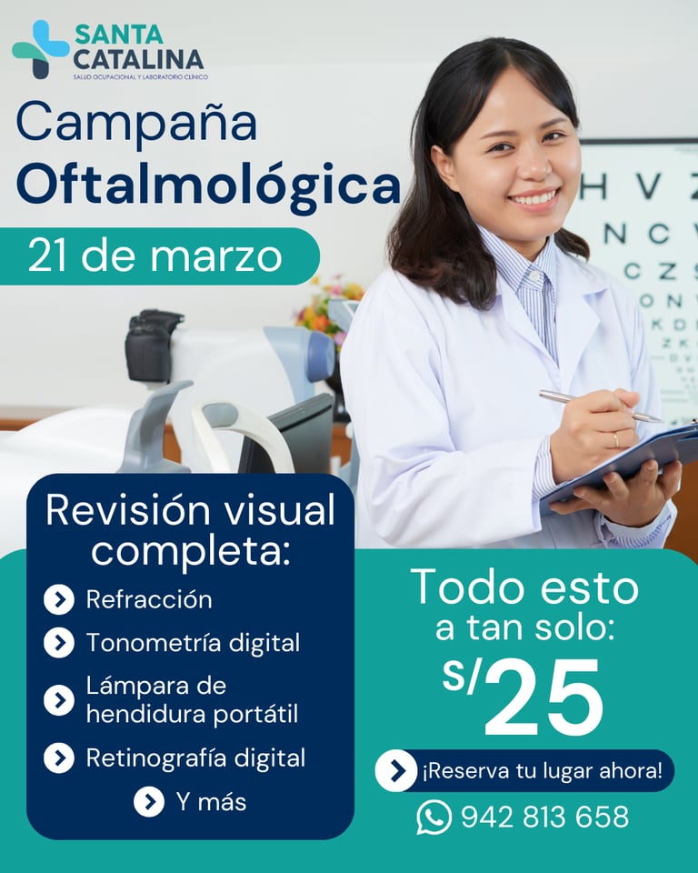 Oftalmologia lima precio