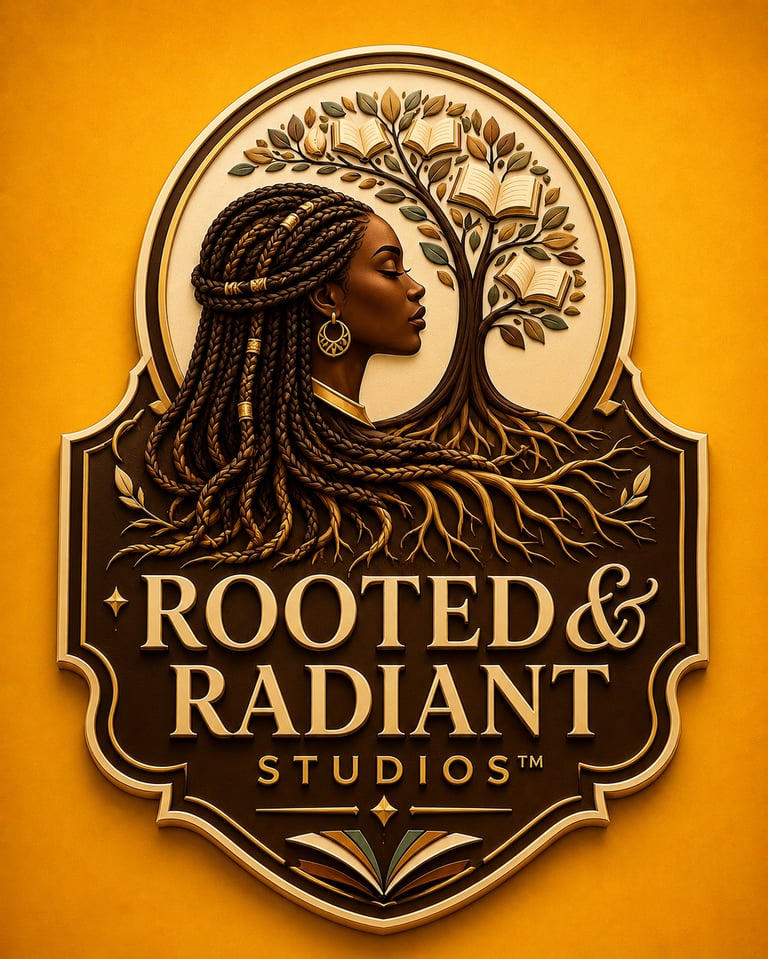 Roooted & Radiant Studios logo