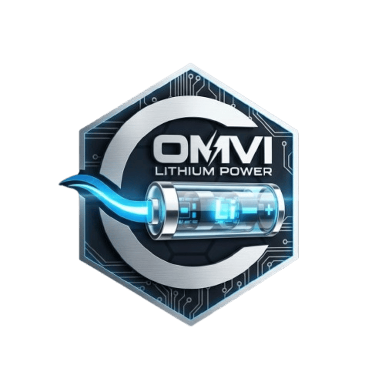 OMVI LITHIUM POWER logo