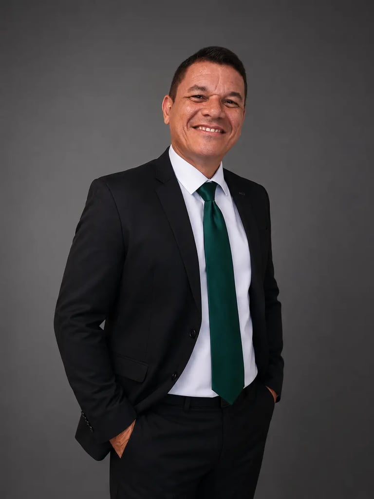 Toni Sobral, CEO da Toni Informática, de terno