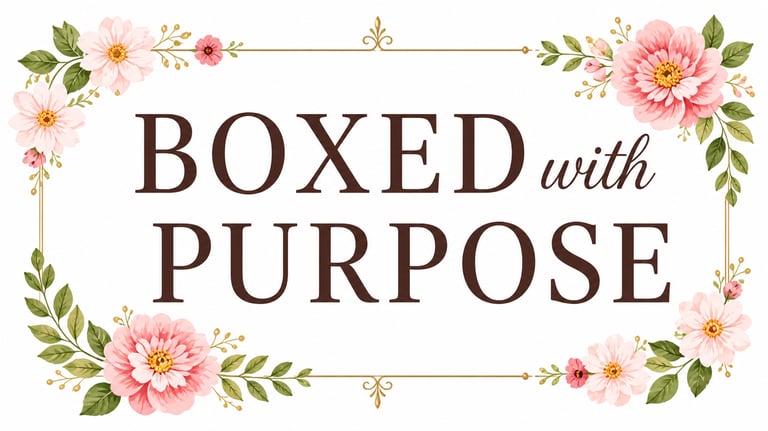 Boxed with purpose logo