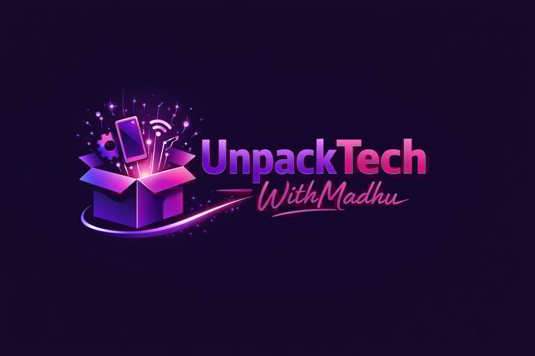 UnpackTechWithMadhu logo