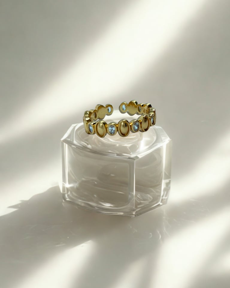 Anillo de oro laminado de calidad a precio de mayoreo