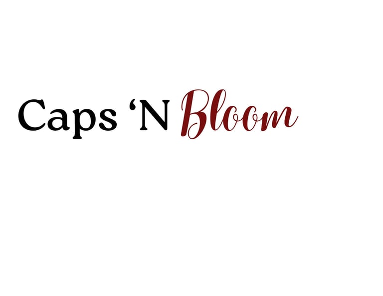 Caps 'N Bloom logo