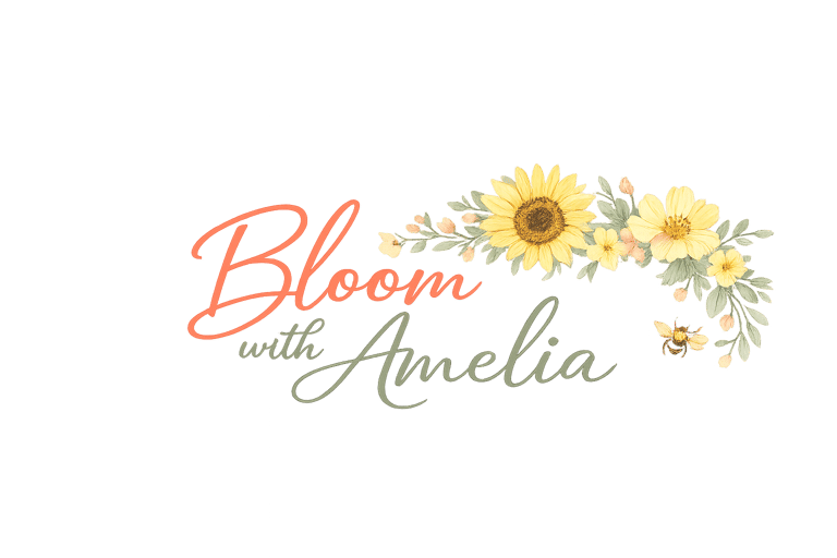 Bloom with Amelia logo