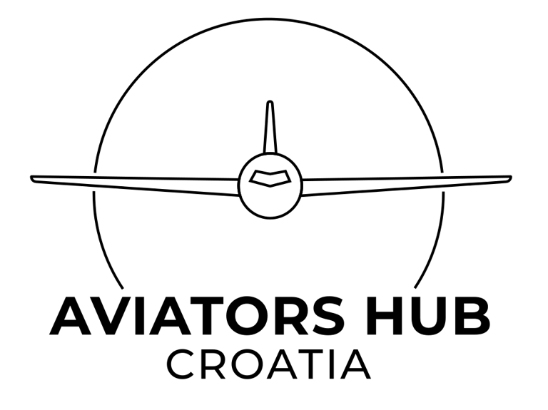 Aviators Hub Croatia HR.ATO.012 Pilot Training powered by Ars Volandi logo