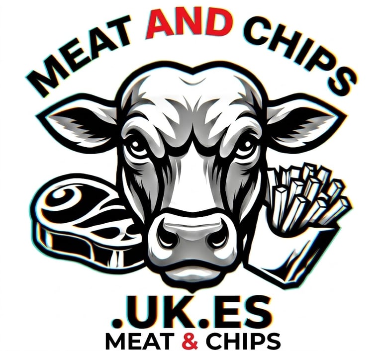 MEAT AND CHIPS logo