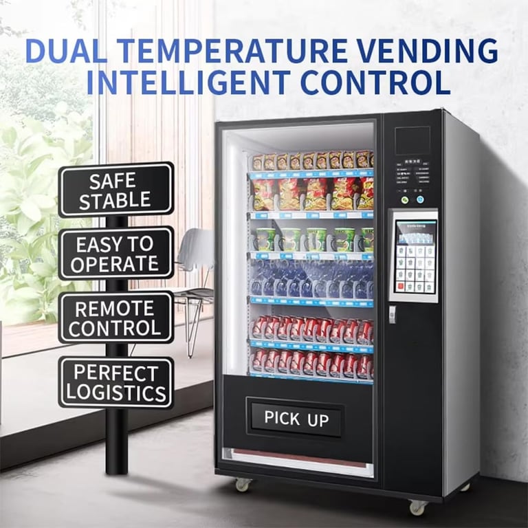 máquina vending para empresas en Monterrey con snacks y bebidas