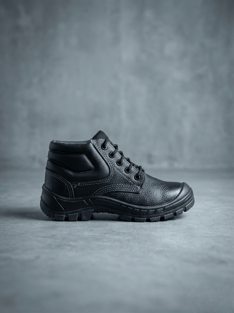 Bota de seguridad color negro