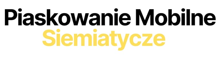 Piaskowanie Mobilne Siemiatycze logo