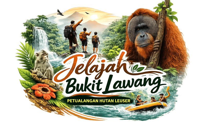 Jelajah Bukit Lawang | Trekking Orangutan & Wisata Hutan Sumatera logo