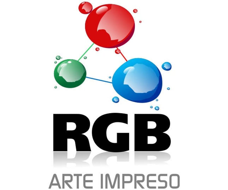 RGB, Arte impreso logo