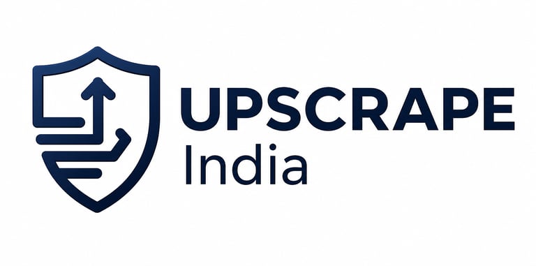 Upscrape India logo