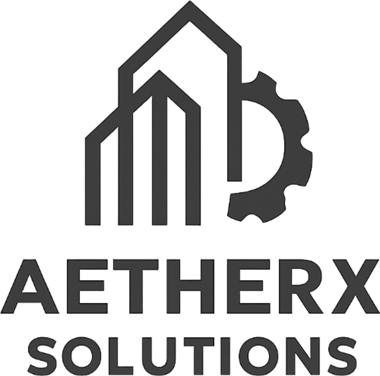 AETHERX SOLUTIONS logo