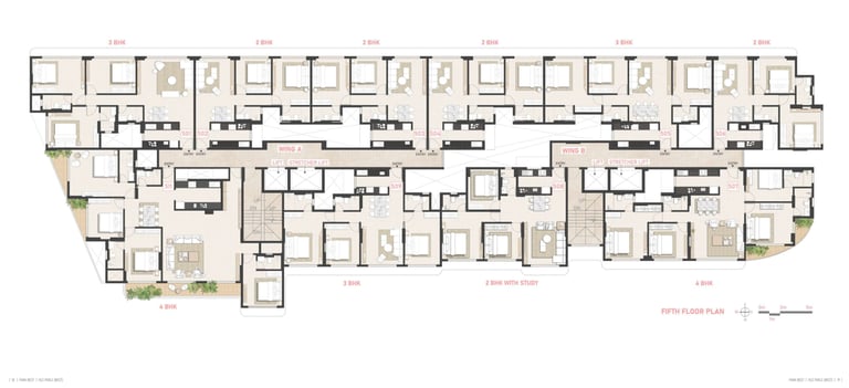 Floor Plans Avant Park West Vile Parle West, Avant Vile Parle, Park West Vile Parle