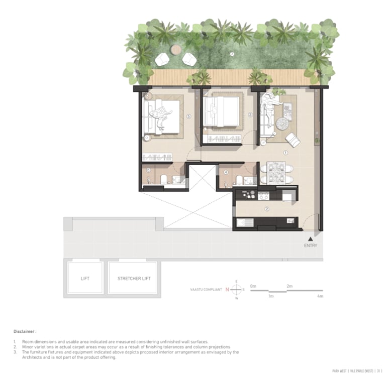 Floor Plans Avant Park West Vile Parle West, Avant Vile Parle, Park West Vile Parle
