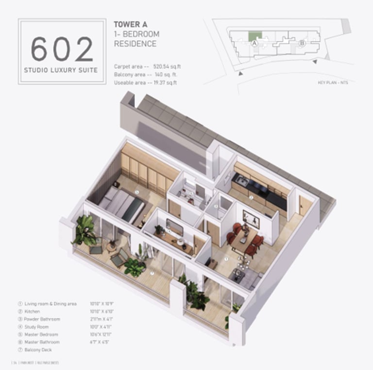 Floor Plans Avant Park West Vile Parle West, Avant Vile Parle, Park West Vile Parle