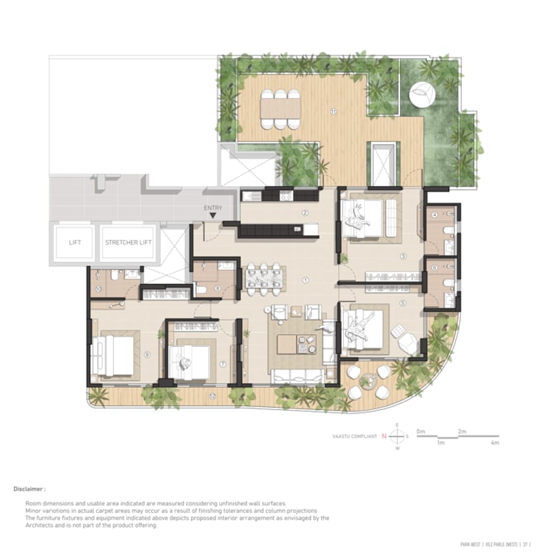 Floor Plans Avant Park West Vile Parle West, Avant Vile Parle, Park West Vile Parle