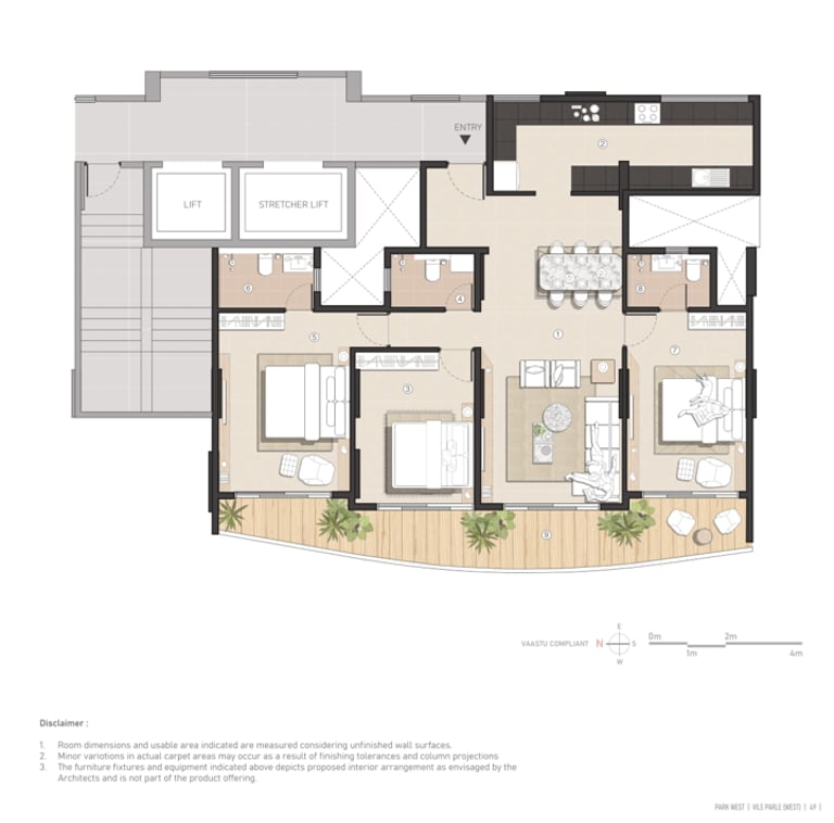 Floor Plans Avant Park West Vile Parle West, Avant Vile Parle, Park West Vile Parle