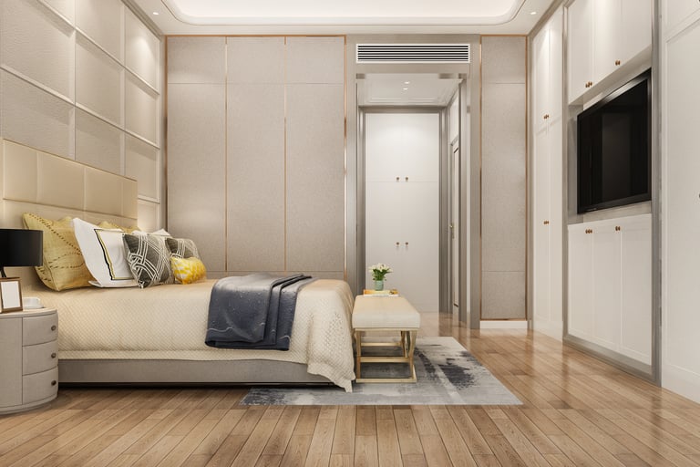 Aménagement intérieur d'un appartement à Chessy