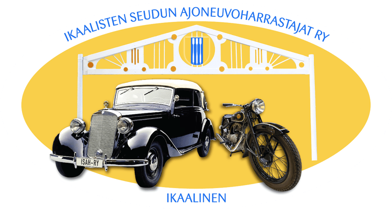 Ikaalisten Seudun Ajoneuvoharrastajat logo