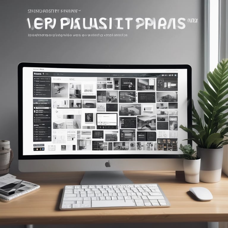 A mobile phone displaying a modern, user-friendly app interface with smooth navigation.