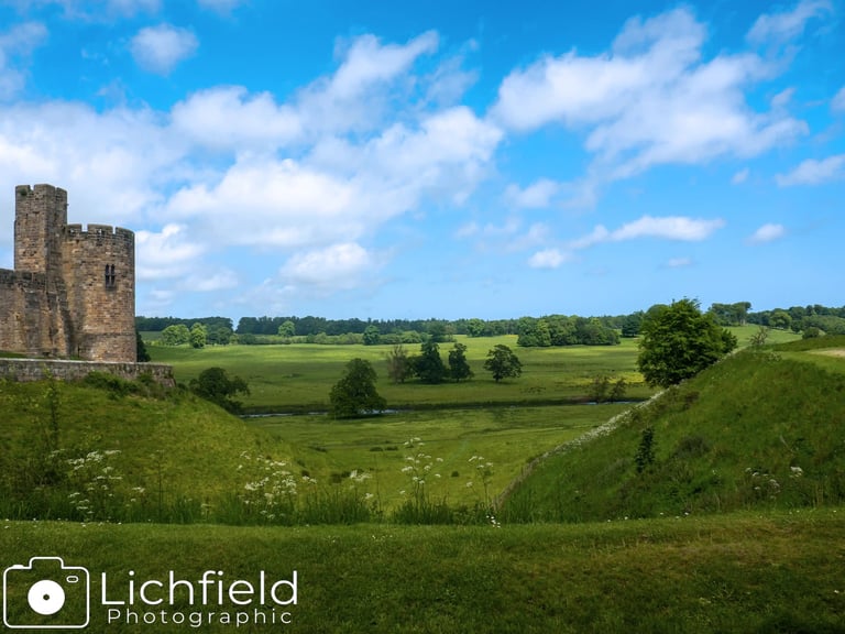 Alnwick Castle Scenery  