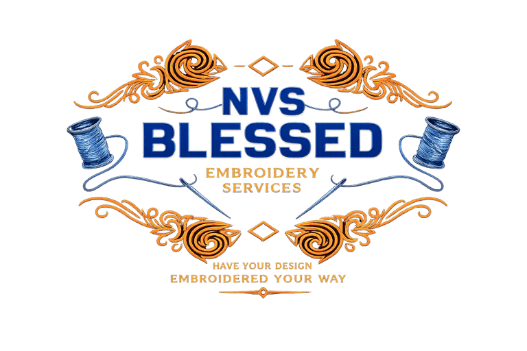 NVs Blessed Embroidery logo