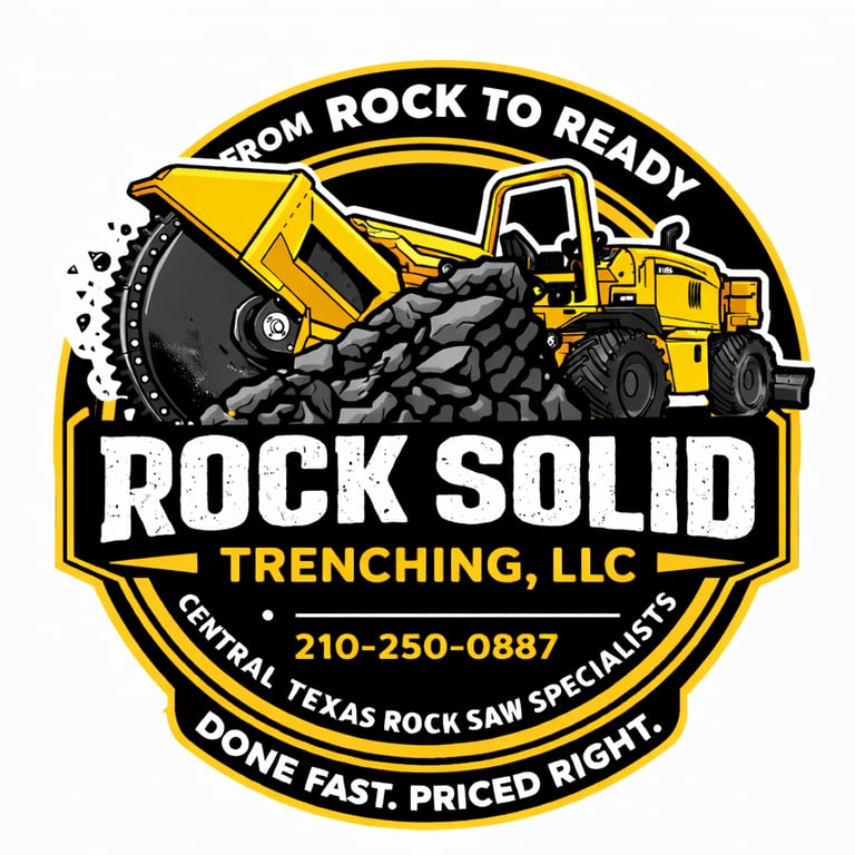 Rock Solid Trenching logo