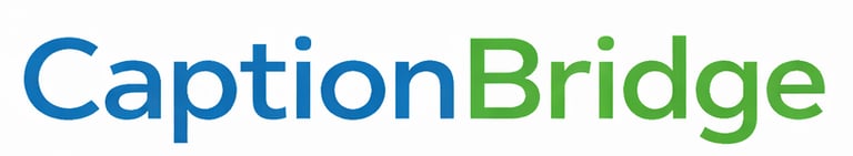 CaptionBridge logo