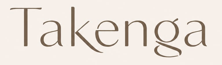Takenga, arte y complementos en macramé logo