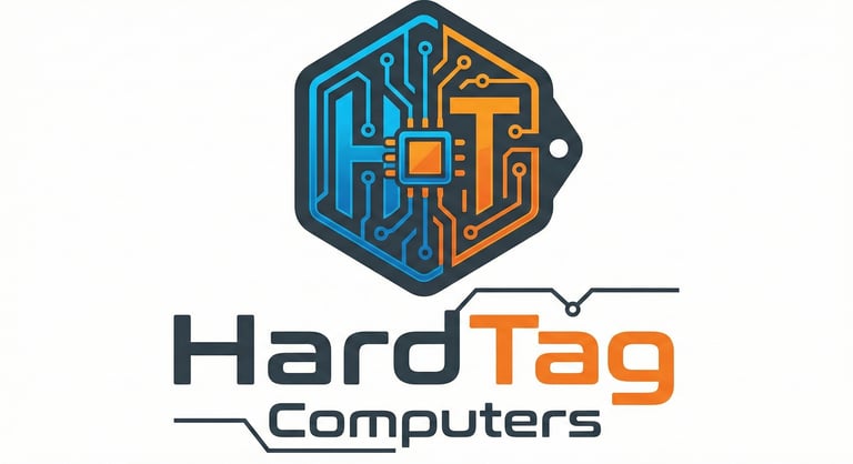 HARDTAG COMPUTERS logo