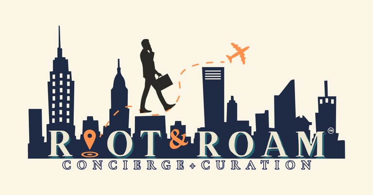 ROOT & ROAM CONCIERGE CURATION logo