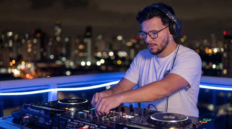 DJ Boss in Portugal en prestation live - DJ et Producteur International