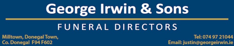 George Irwin & Sons Funeral Directors, Donegal logo