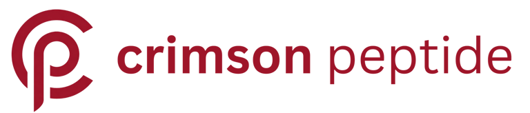 Crimson Peptides logo