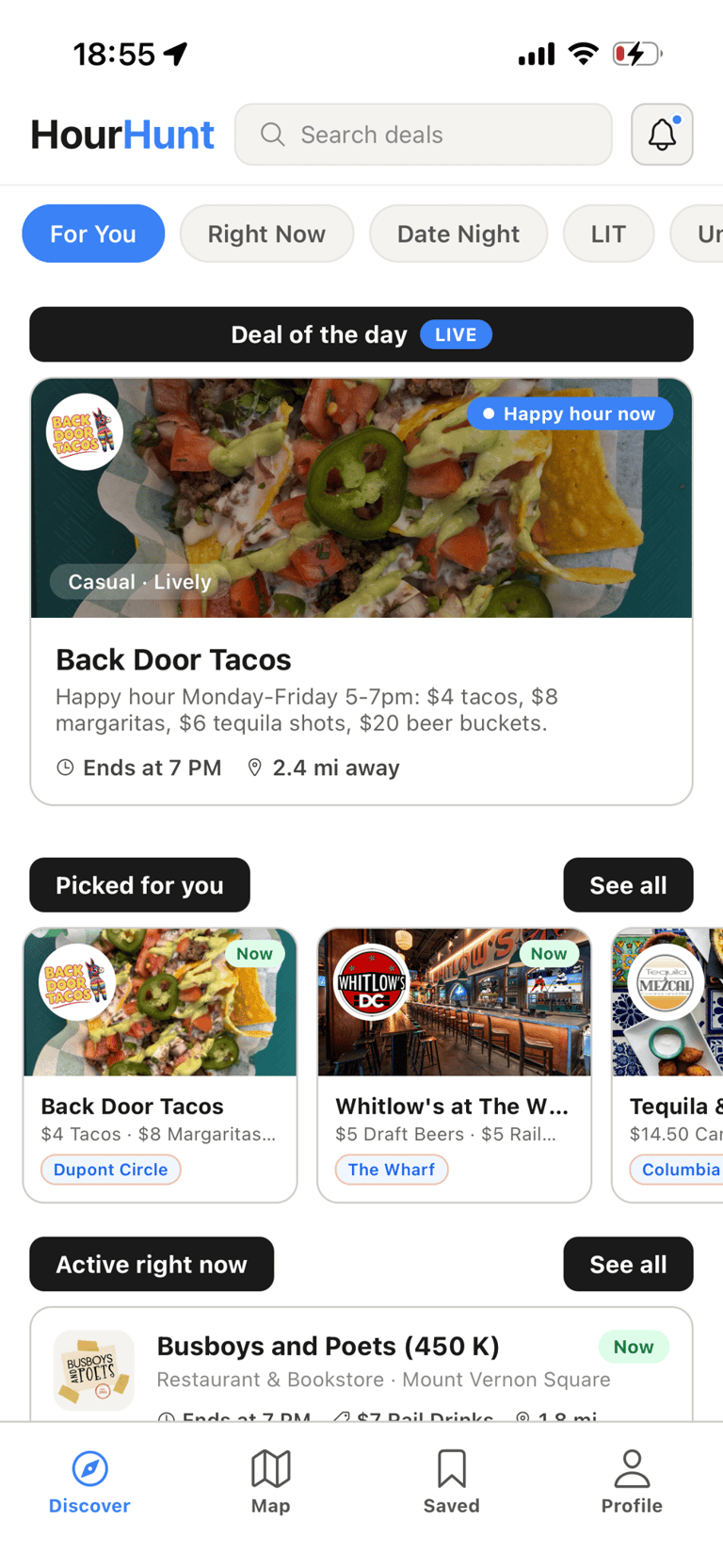 DC's best deals at DC's best restaurants