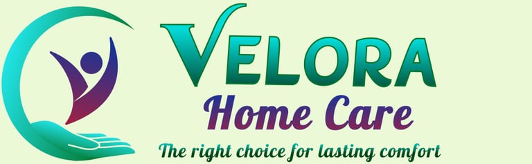 Velora Home Care logo